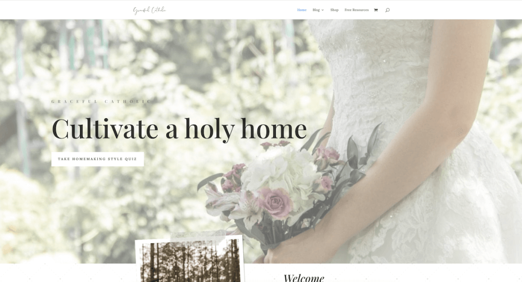 Graceful Catholic homepage